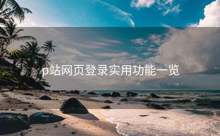p站网页登录实用功能一览